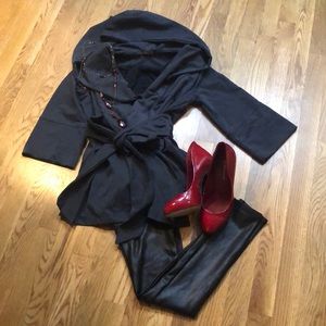 XTaren Hooded Wrap Cardigan